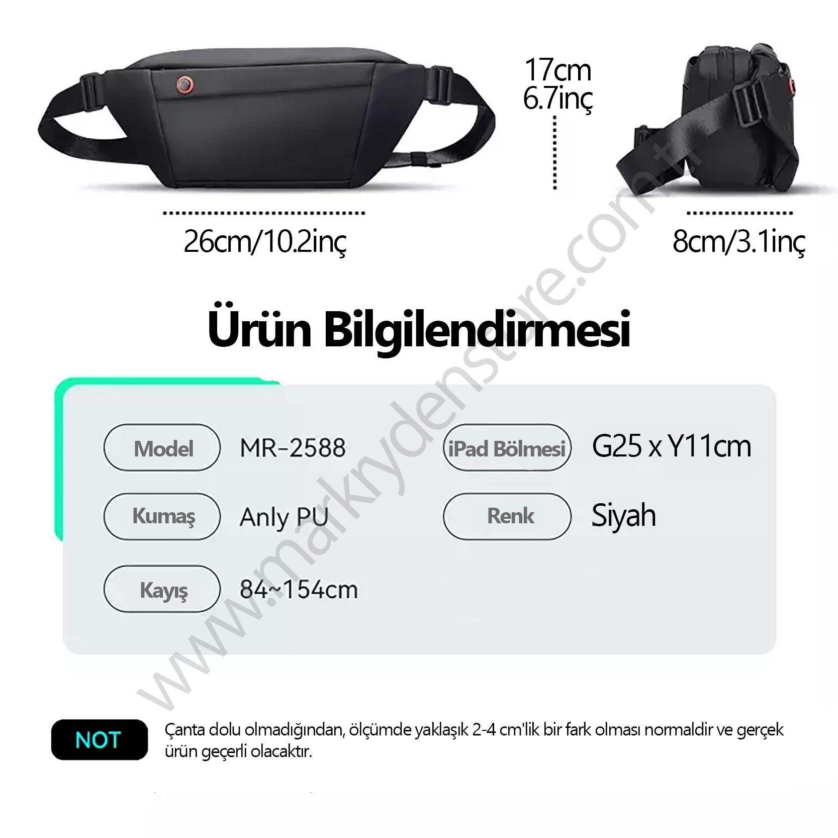 UrbanSling | Mark Ryden Omuz ve Bel Çantası